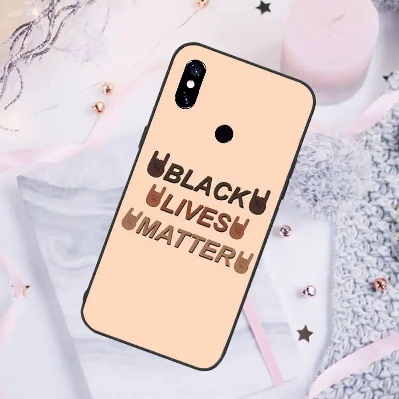 

Black Lives Matter BLM Phone Case For Xiaomi Redmi 7 8 9t a3Pro 9se k20 mi8 max3 lite 9 note 9s 10 pro