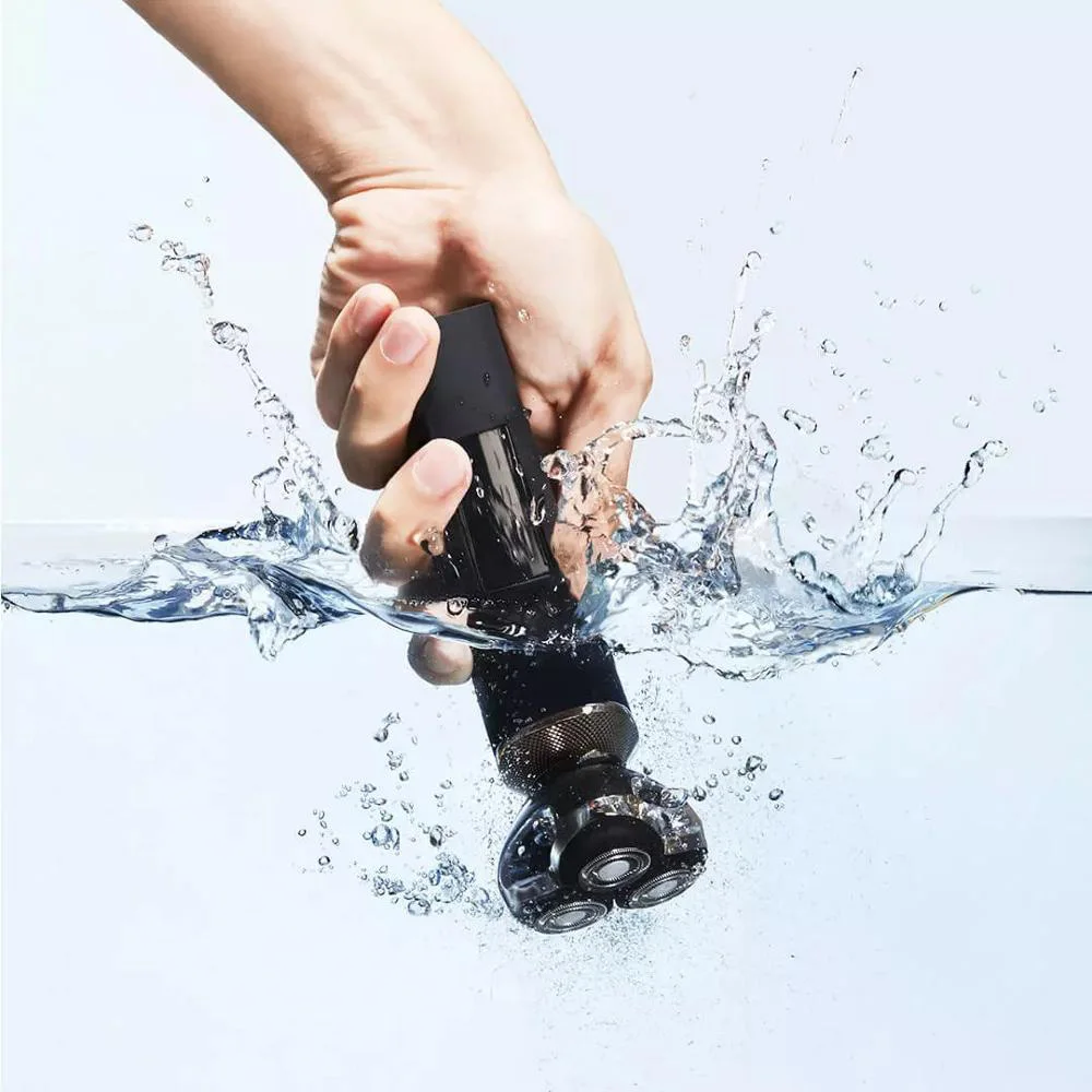 Мужской триммер для бороды MSN электробритва перезаряжаемый и моющийся 3D высокой