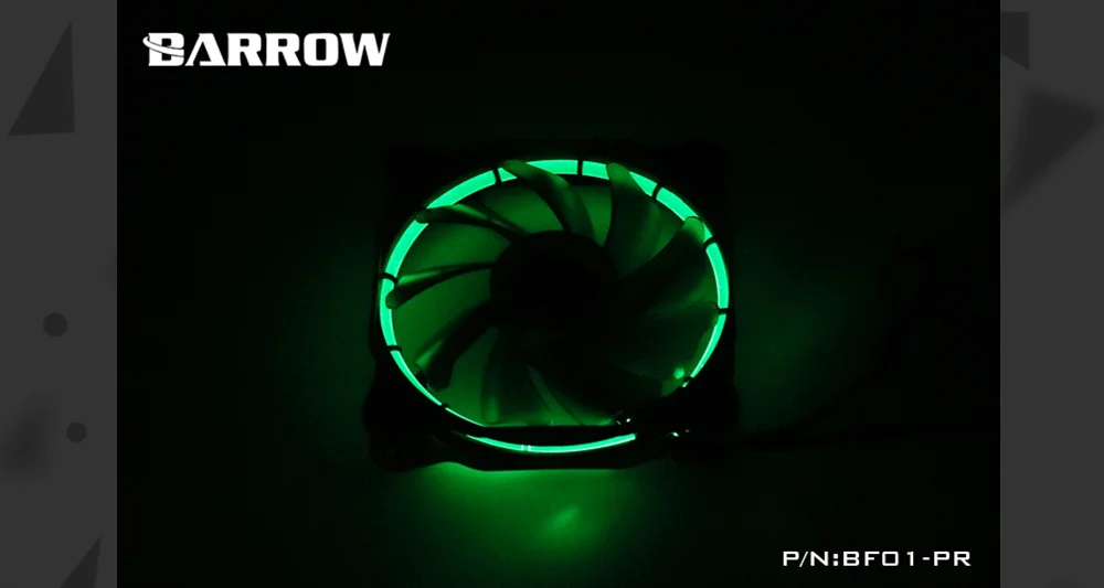 Курган BF01-PR RGB Aura PWM вентиляторы радиатора, чехол для компьютера вентиляторы, Водяной радиатор гидравлический подшипник бесшумный, 120*120*25