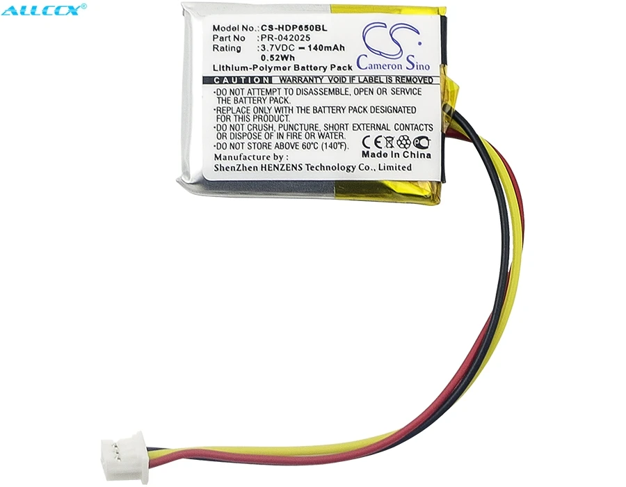 Аккумулятор Cameron Sino на 140 мАч для Dolphin 6500EP Handheld 6500EP|Цифровые аккумуляторы| |