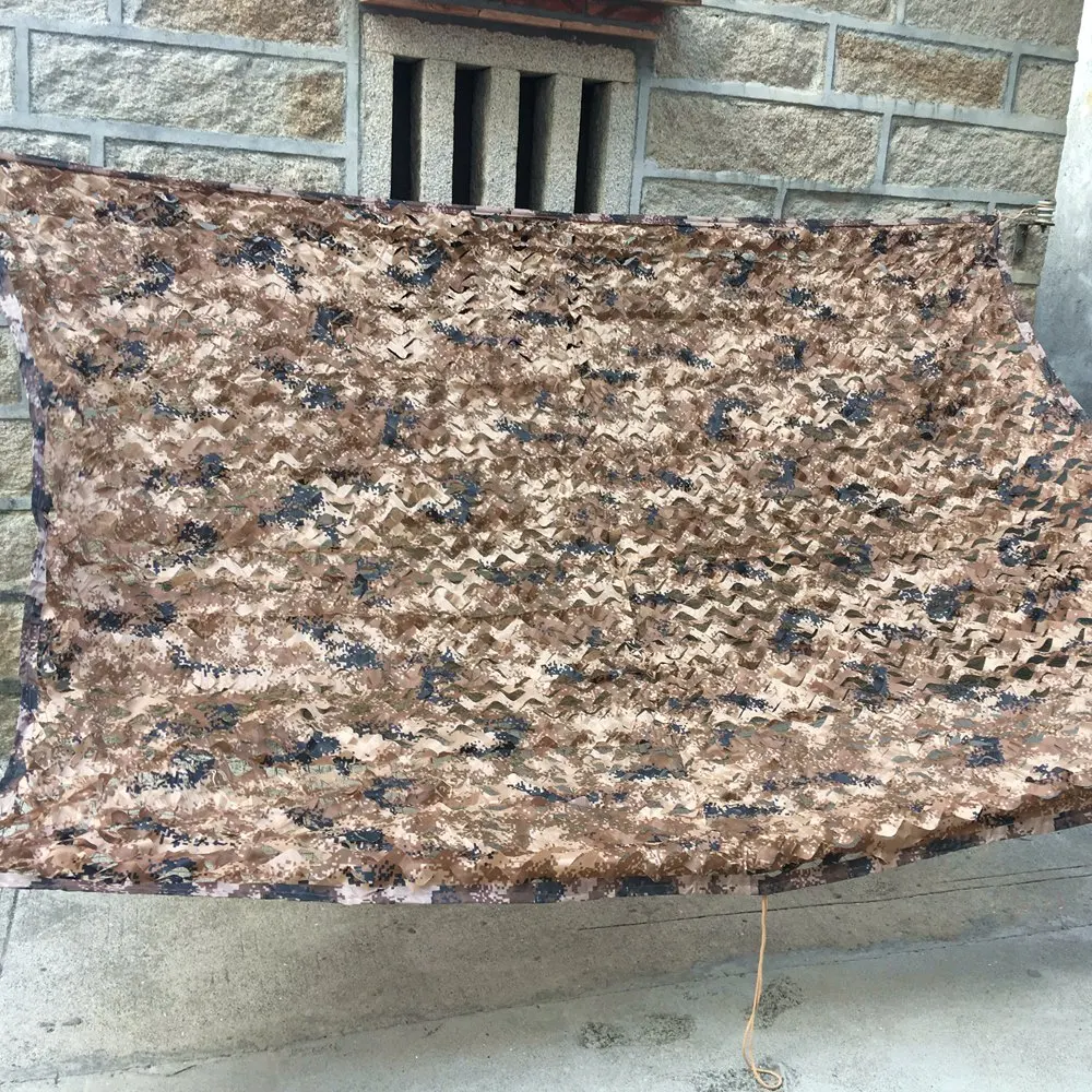 WELEAD 2 5 м пиксельный пустынный усиленный военный камуфляжная сетка песочный