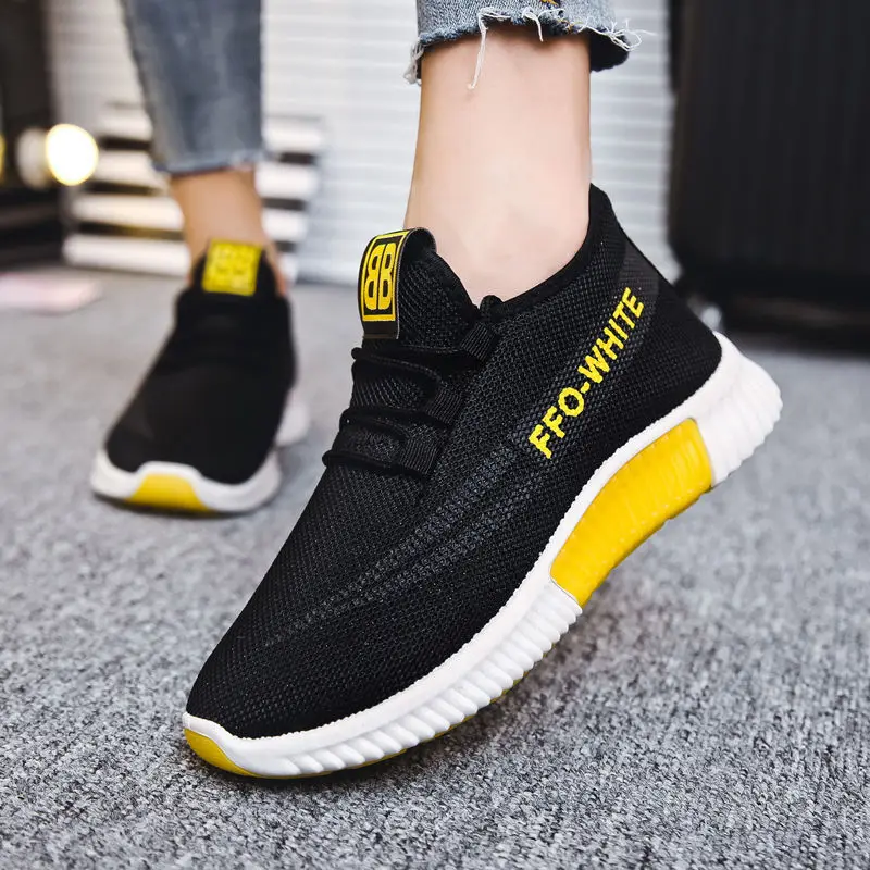 

2021 New Casual Sports Women's Shoes White Shoes Breathable Wear-resistant Non-slip Woven Lightweight Air Cushion Women's Shoes