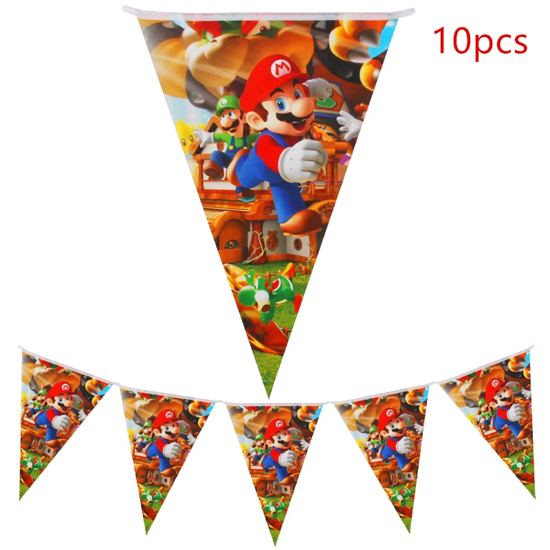 1 компл./лот Mario Bros складной пиньята вечерние украшения игры Забавный День
