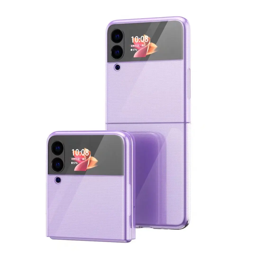 

All-inclusive camera Pc plating protective Case For Samsung Galaxy Z Flip3 5G