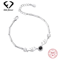 s925 silver color diamond bracelet for women pulseras plata de ley 925 mujer silver 925 jewelry peridot bracelet gemstone