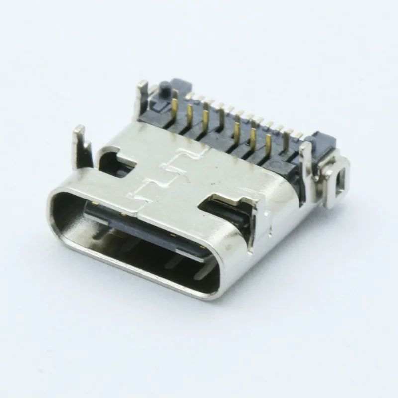 10 шт./лот USB 3 1 Type-C 24-контактный гнездовой разъем SMD DIP PCB коннектор для design DIY