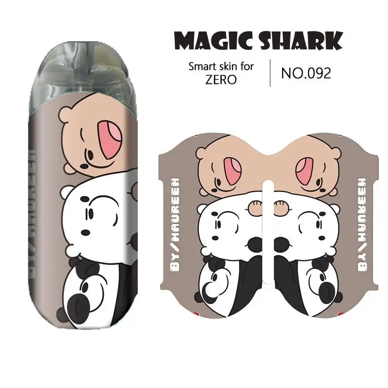 Волшебная Акула хомяк мечтательный медведь панда визуальное смещение ультра