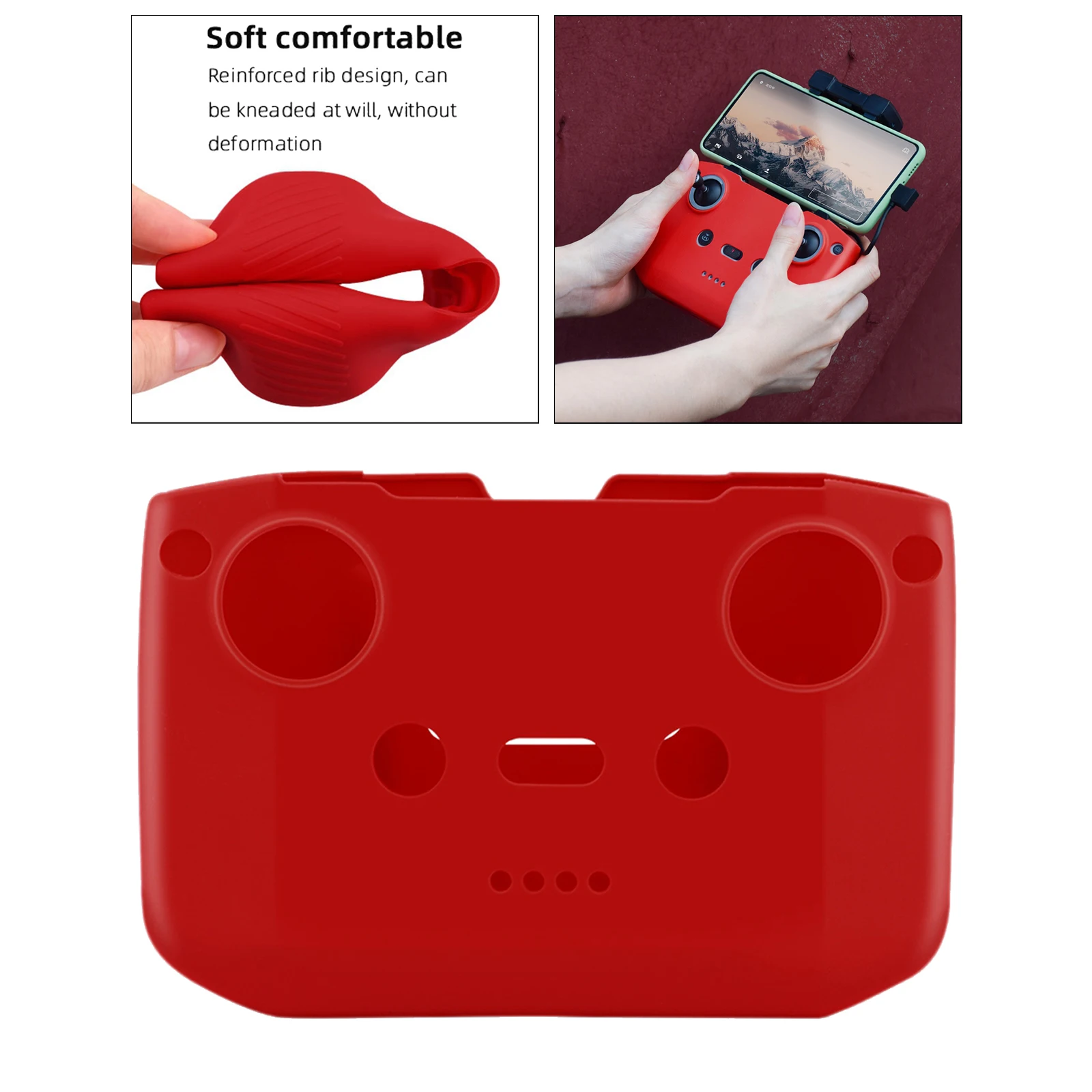 

Silicone Case Cover For DJI Mavic Air 2 Mini 2 Remote Control Accessories