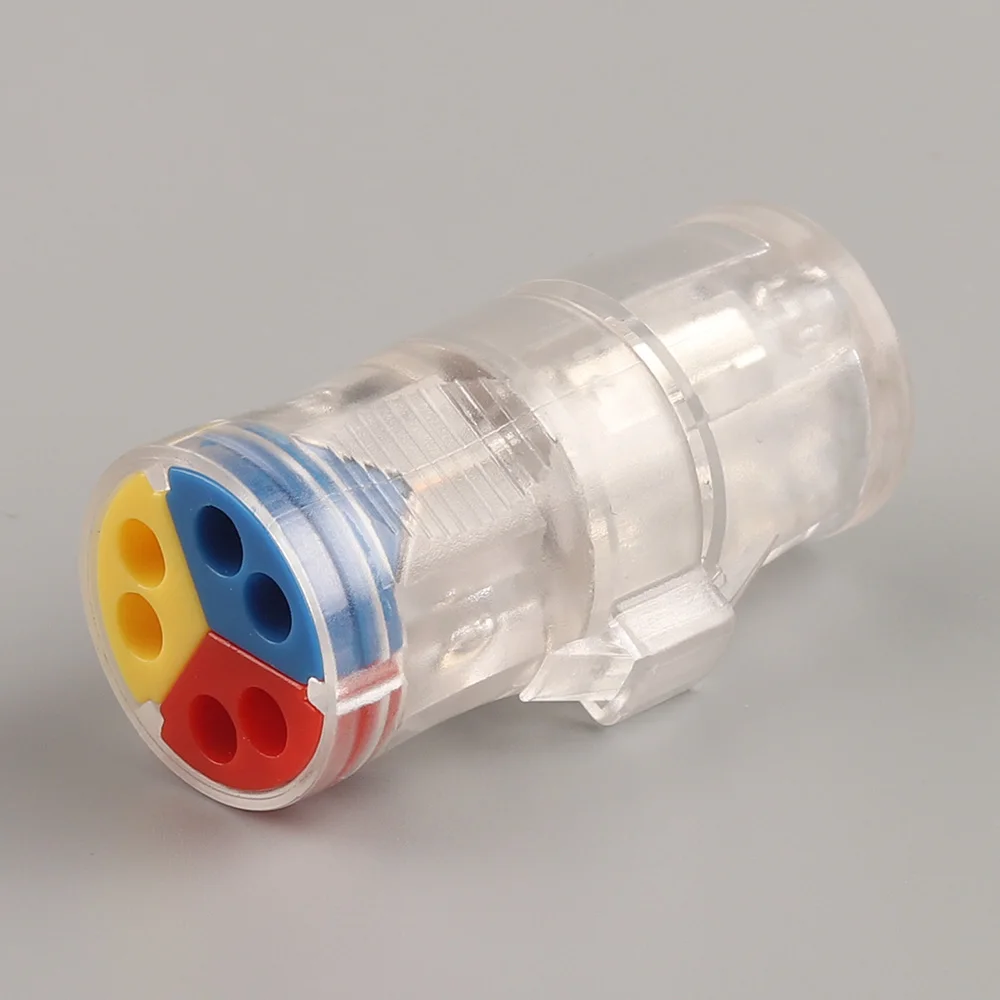 Соединитель для кабеля стыкового типа съемный быстрый соединитель 1 в 2 выхода