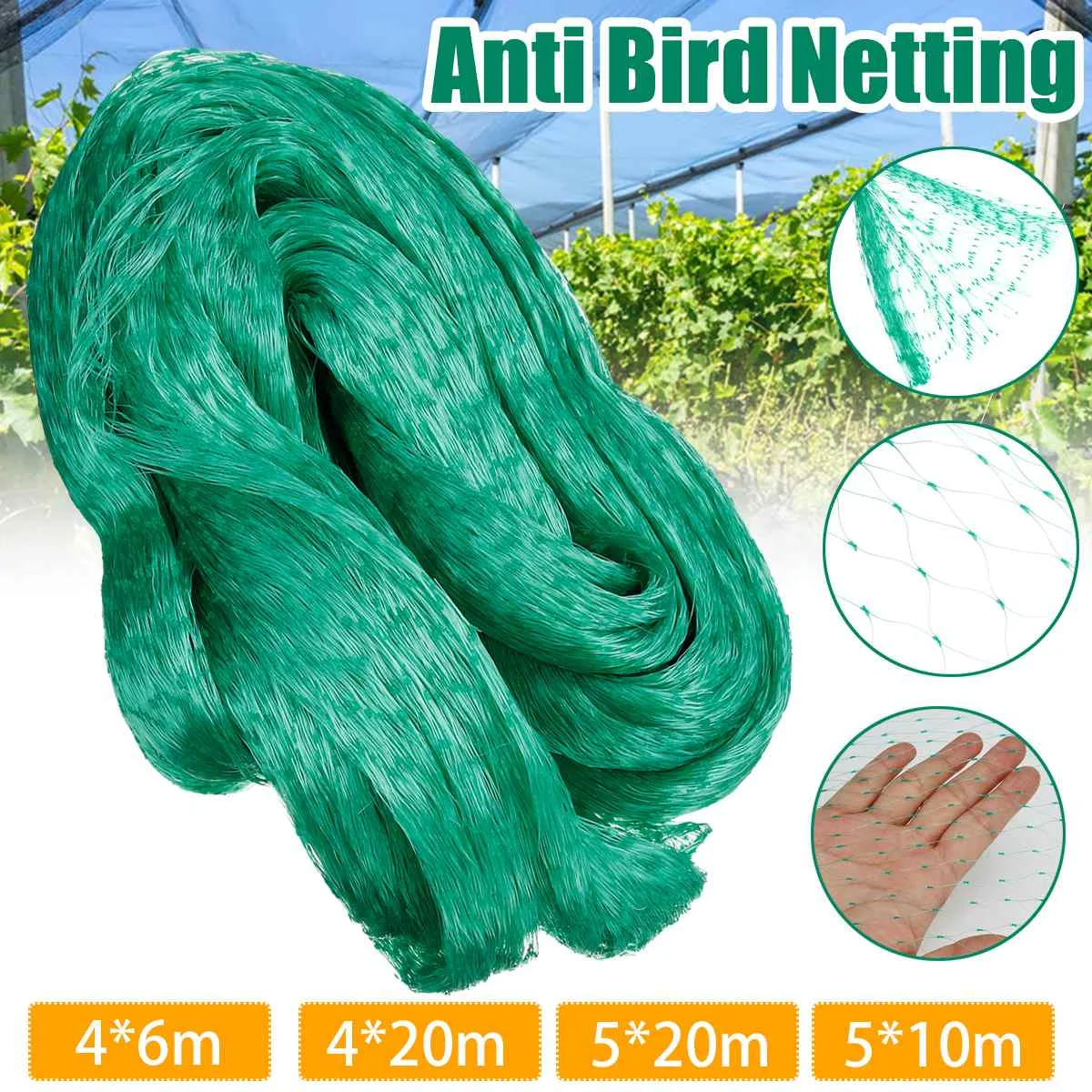 

Anti Bird Netting Garden Netting Mesh Fruit Vegetables Net Protection Crops Garden Plant Covers Net Mesh Grow Fence Climbing Net