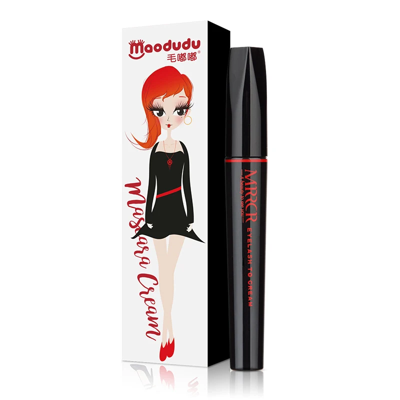 

Hair Dudu 3D Waterproof Sweat-proof Long Thick Curly Mascara Lengthening Black Lash Extension Cosmetic Beauty Makeup Cosmeti