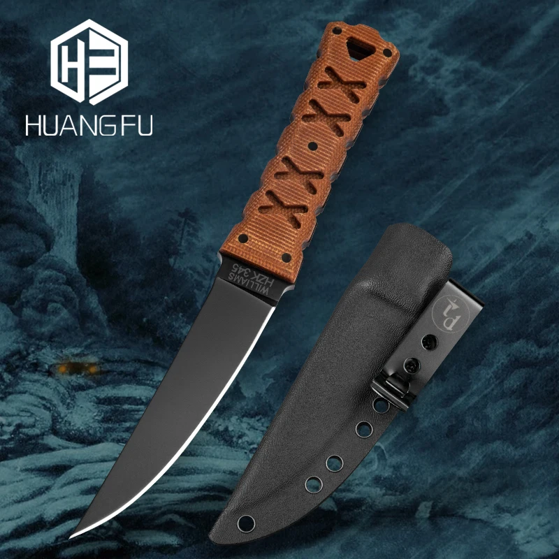 Тактический нож M2 из быстрорежущей стали для выживания в кемпинге охотничий