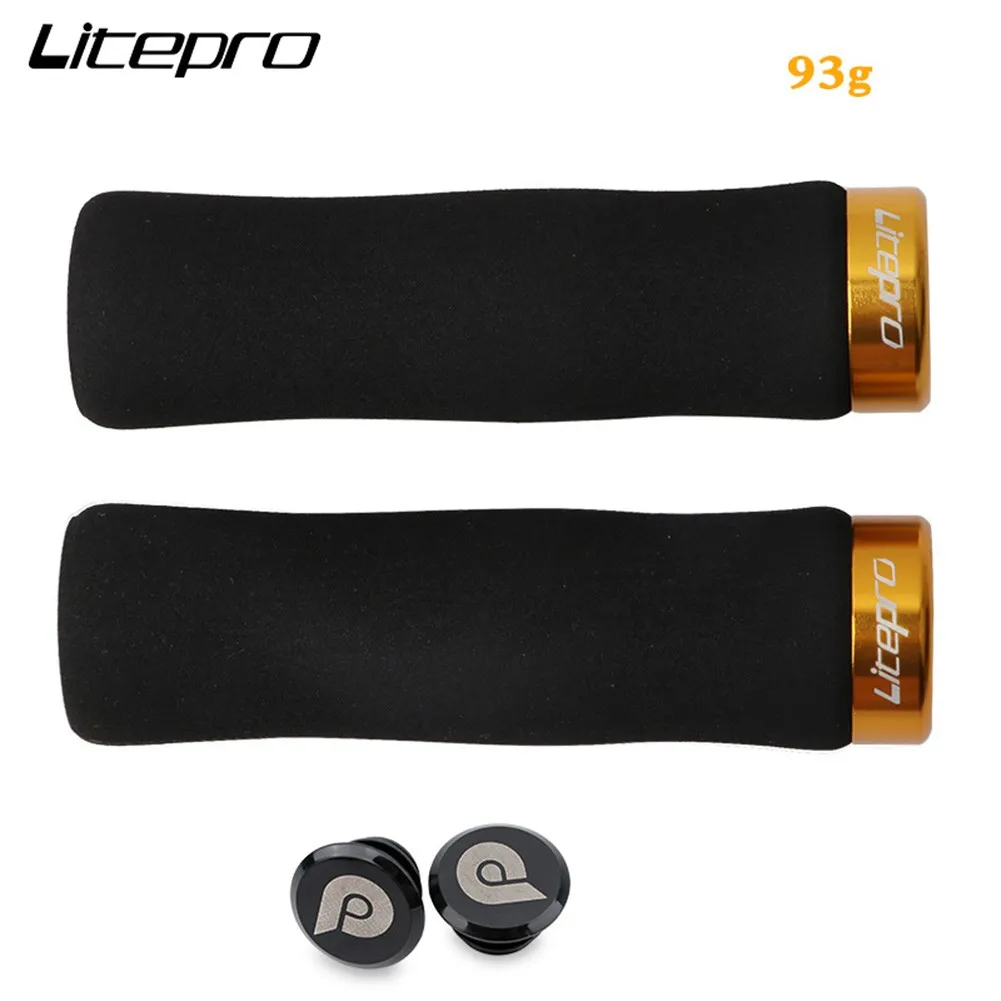 

Litepro Bicycle Handlebar Grips MTB Bike Sponge Ultralight Grips Locking Hand Grips Bike Accessories