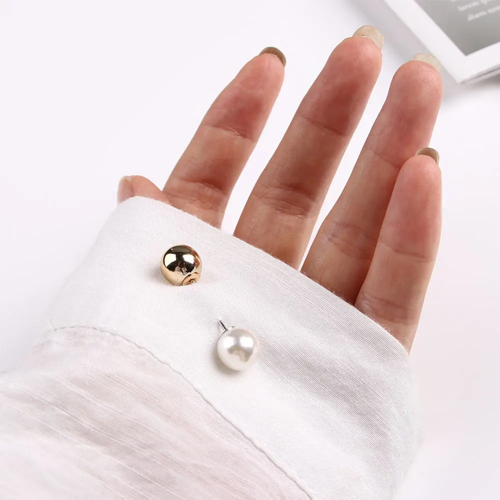 Простая брошь с искусственным жемчугом разнообразные стили имитирующие жемчуг