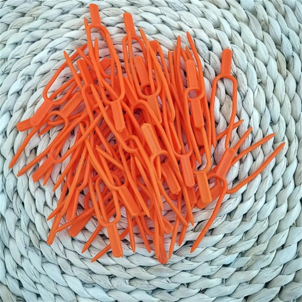 50 шт.! Пластиковые зажимы для подъема растений держатель винограда саженца