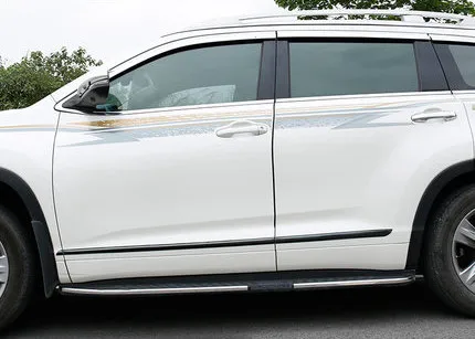 EOsuns кузова автомобиля столкновения стальные поездки Декор на дверь пороги