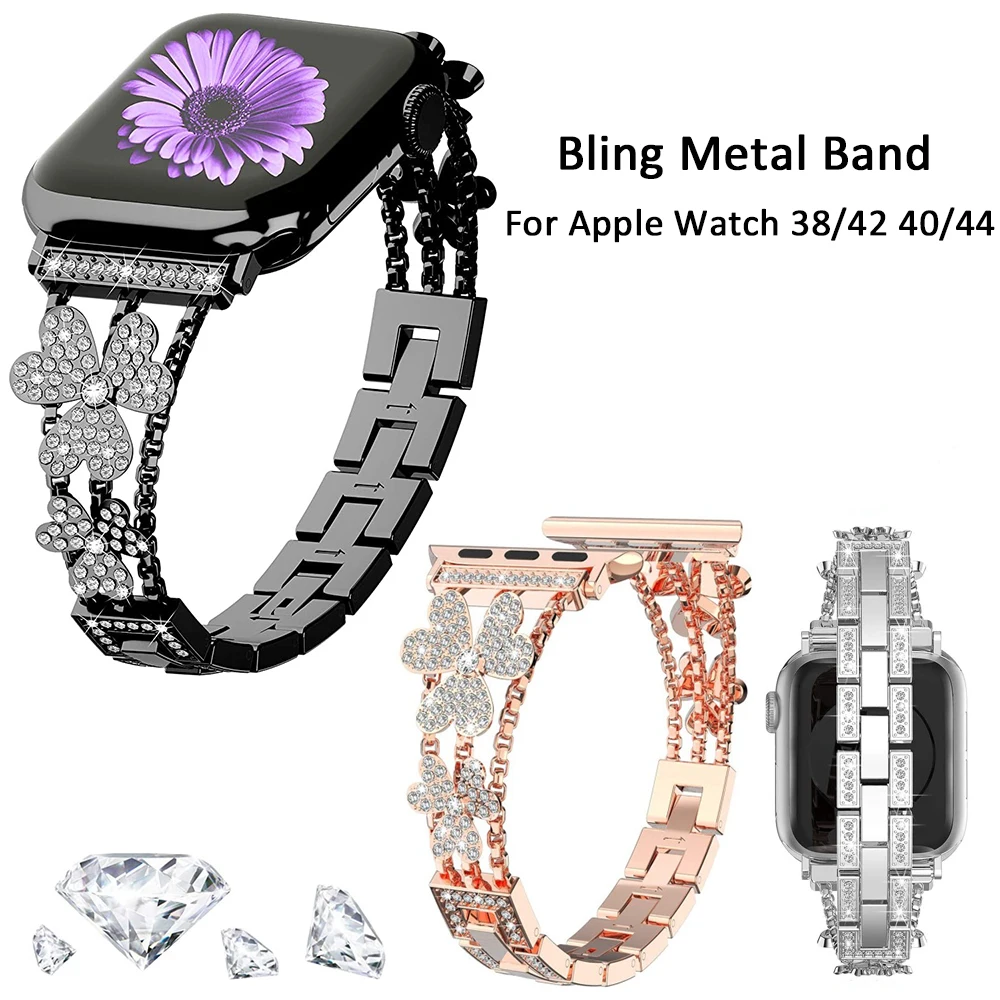 

1 шт., Женский металлический браслет из нержавеющей стали, 38/40/42/44 мм