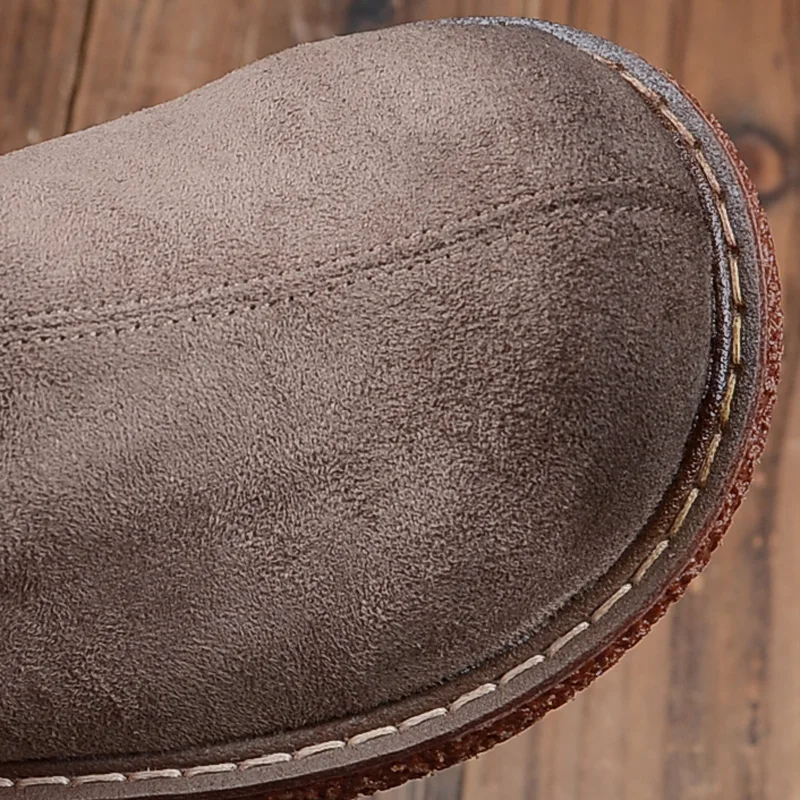 Туфли в стиле ретро Mori на плоской подошве британском с толстой подошвой|Женские