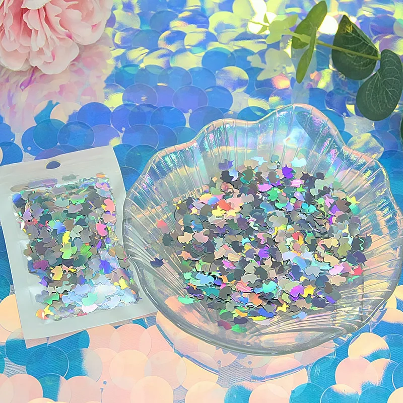 Boxi 10 г Блестящий слайм добавки животные переливающиеся блестки поставки