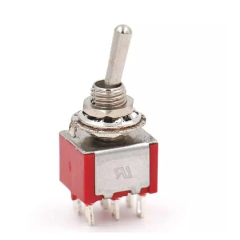 20 шт./лот MTS 203 / 223 DPDT ON OFF мгновенный мини переключатель AC 250 В/2 а 120 В/5 А|Выключатели|