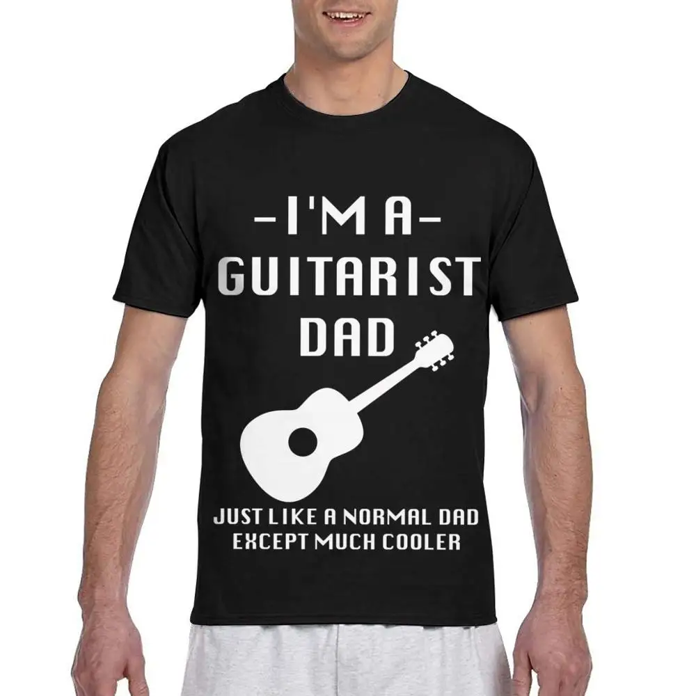 Мужская футболка с мультипликационной гитарной клавиатурой музыкальный