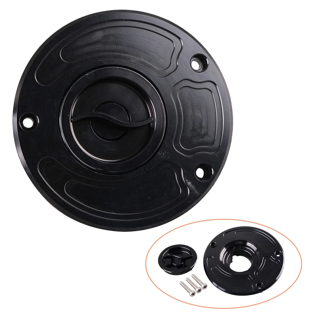 

CNC Motorcycle Accessories Parts Gas Fuel Petrol Tank Cap for Kawasaki Ninja 650R/ER-6N/ER-6F ZX-14R ZX-10R ZX-9R ZX6R Z1000