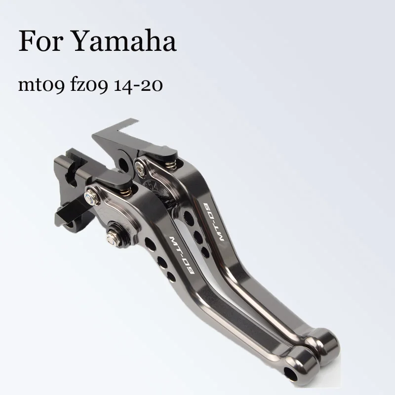 

For Yamaha Mt09 Fz09 2014 2015 2016 2017 2018 2019 2020 Years Motorcycle Modified Short 2-finger Brake Clutch Horn Handle Rod