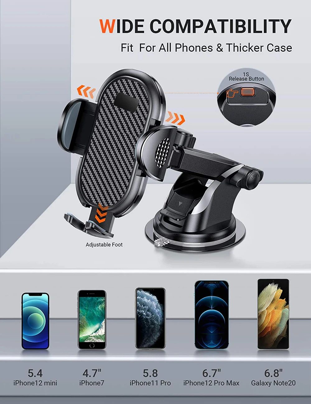 car phone holder sucker car phone mount stand gps telefon mobile cell support for iphone 12 11 pro max x 7 8 plus huawei xiaomi free global shipping