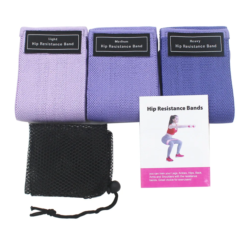 

Unisex Yoga Resistance Bands Strength Rubber Non-Slip Latex Elastic Hip Circle Expander Bands Gym Fitness Booty Band Home