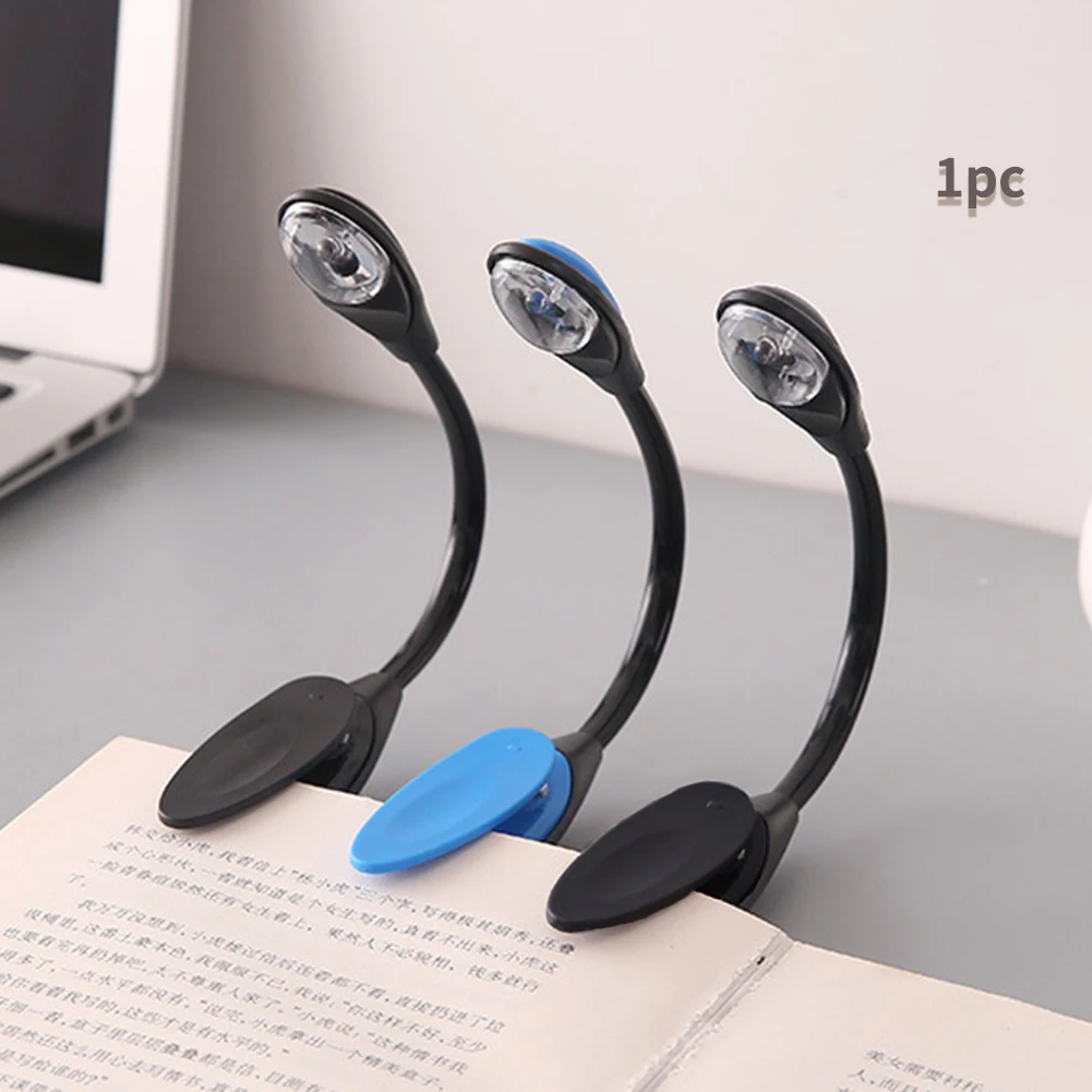 

Flexible Neck Book Light Camping LED Reading Travel Portable Adjustable Eye Care Convenient For Laptop Clip On Night Kids Mini