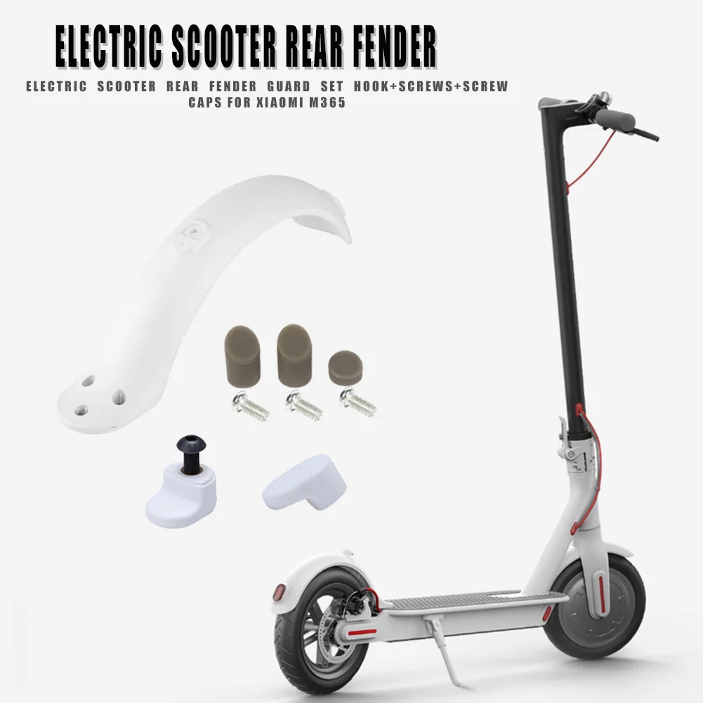

Kick Scooter Replacement Parts Mudguard Bracket Set Outdoor Electric Scooter Rear Fender Portable Scooter Skateboard