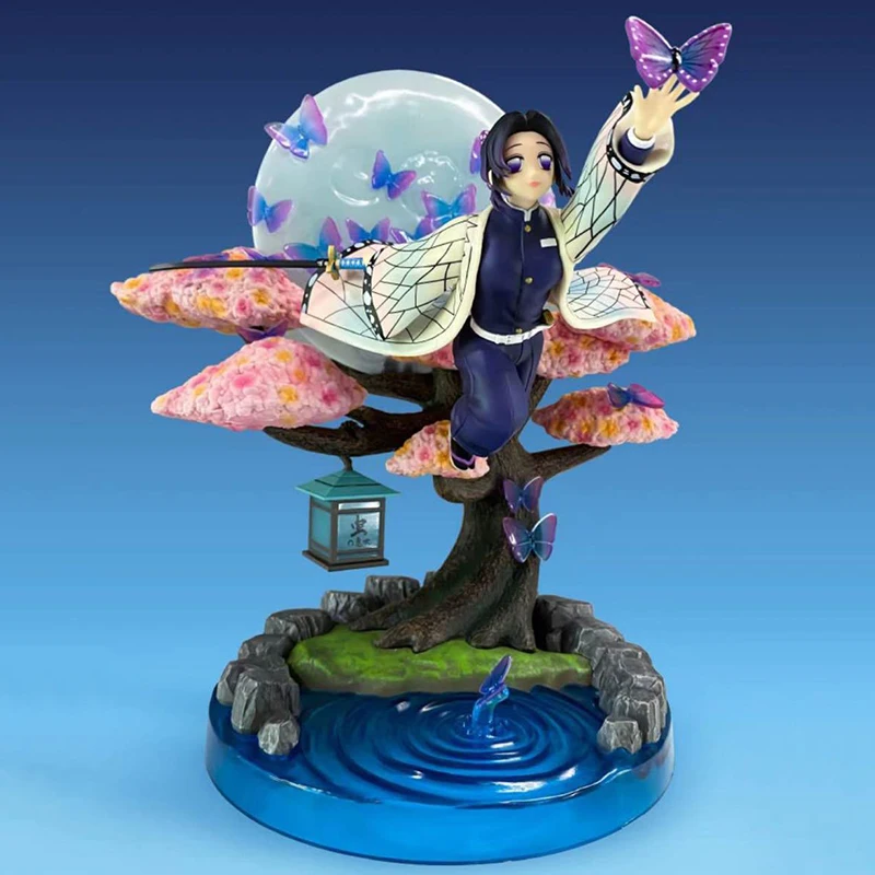 Экшн-фигурки из ПВХ для девочек Коллекционная модель кукла Kochou Shinobu подарок