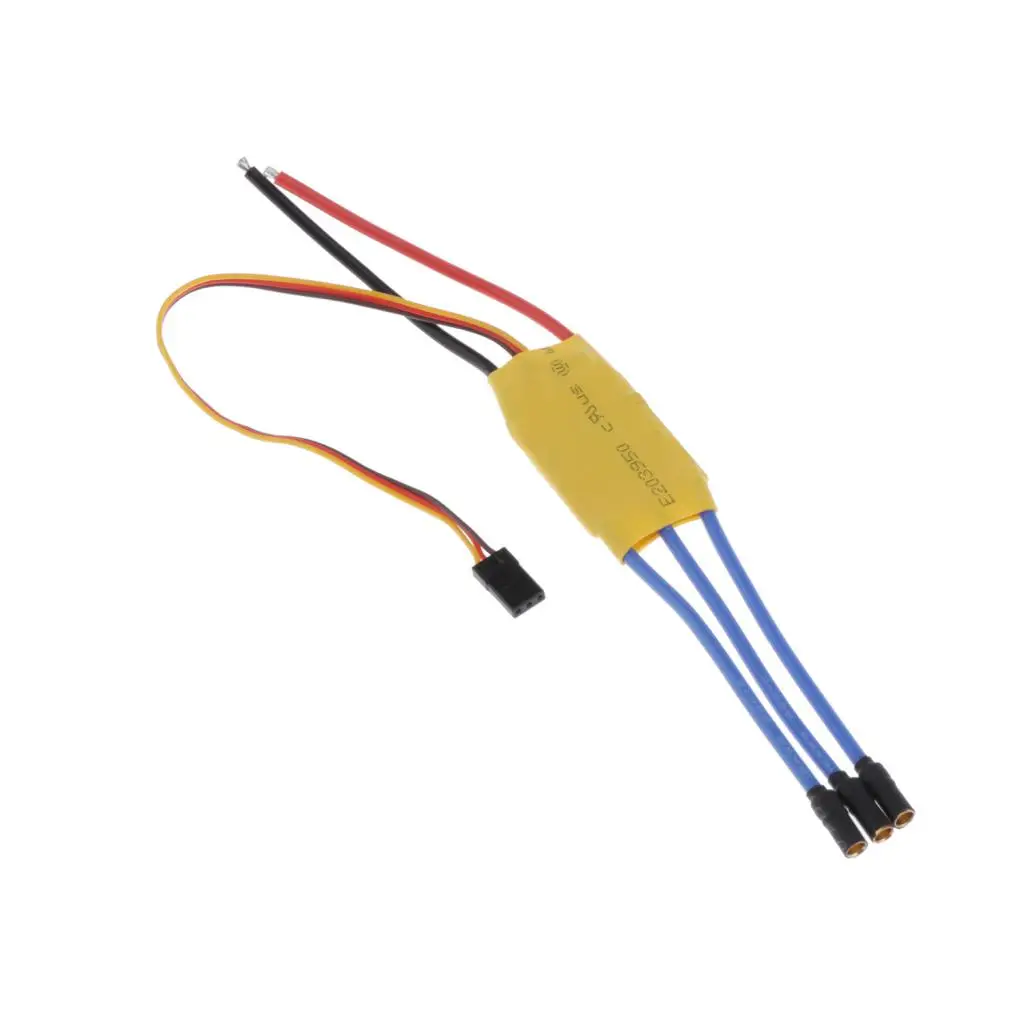 

DC12V 30A Brushless ESC Pulse Width Modulator PWM DC Motor Speed Controller