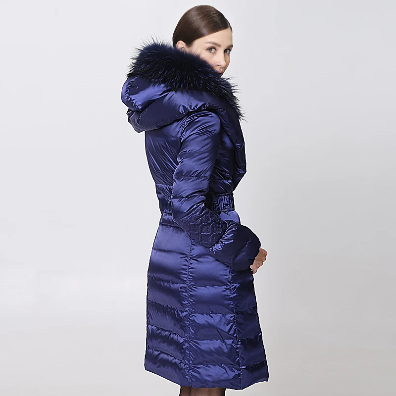 Royalcat Европейская станция 2019 зимняя тонкая модная куртка средней длины с