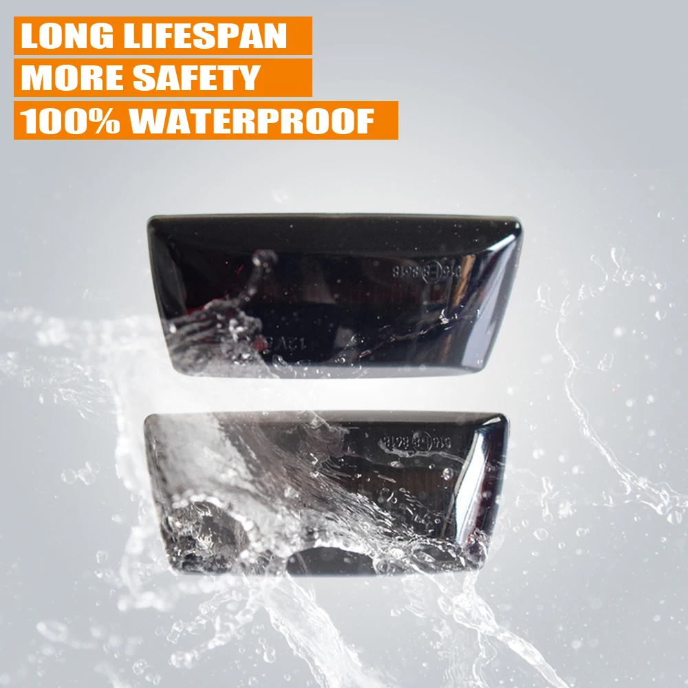 

2pcs Dynamic Side Marker Turn Signal Light Sequential Blinker For Opel Insignia For Astra For Zafira Corsa For Chevrolet Cruze