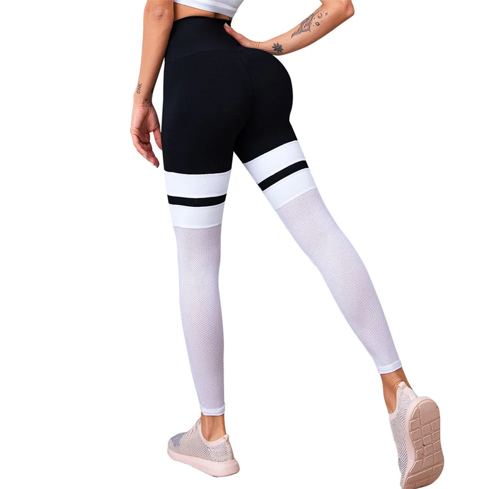

Melody Sports Fitness Running Pants Gym Leggings For Petite Yoga Pants Ladies Running Tights Sportswear Legins Woman Waist High