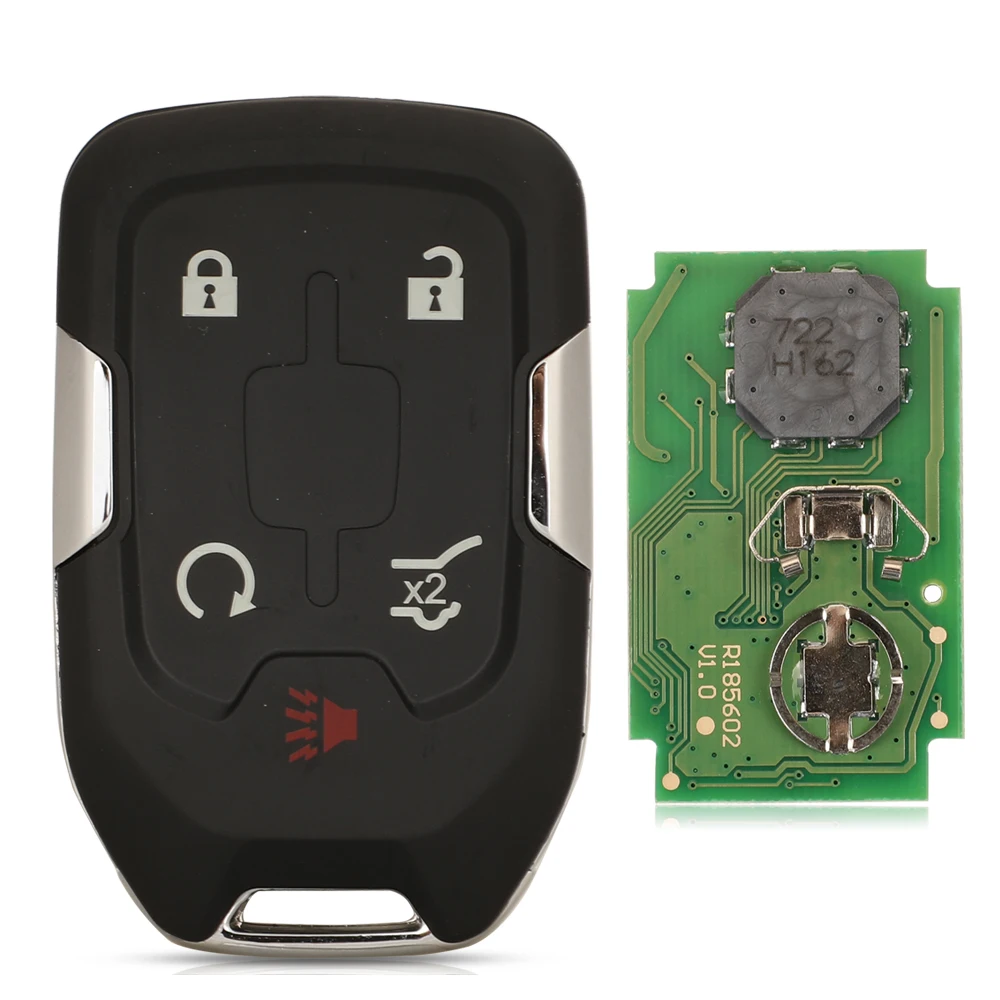 

Jingyuqin 315/433 МГц HYQ1AA /HYQ1EA умный дистанционный ключ для Chevrolet Tahoe Silverado пригородный GMC пригородный пригоден Приам YUKON XL Sierra