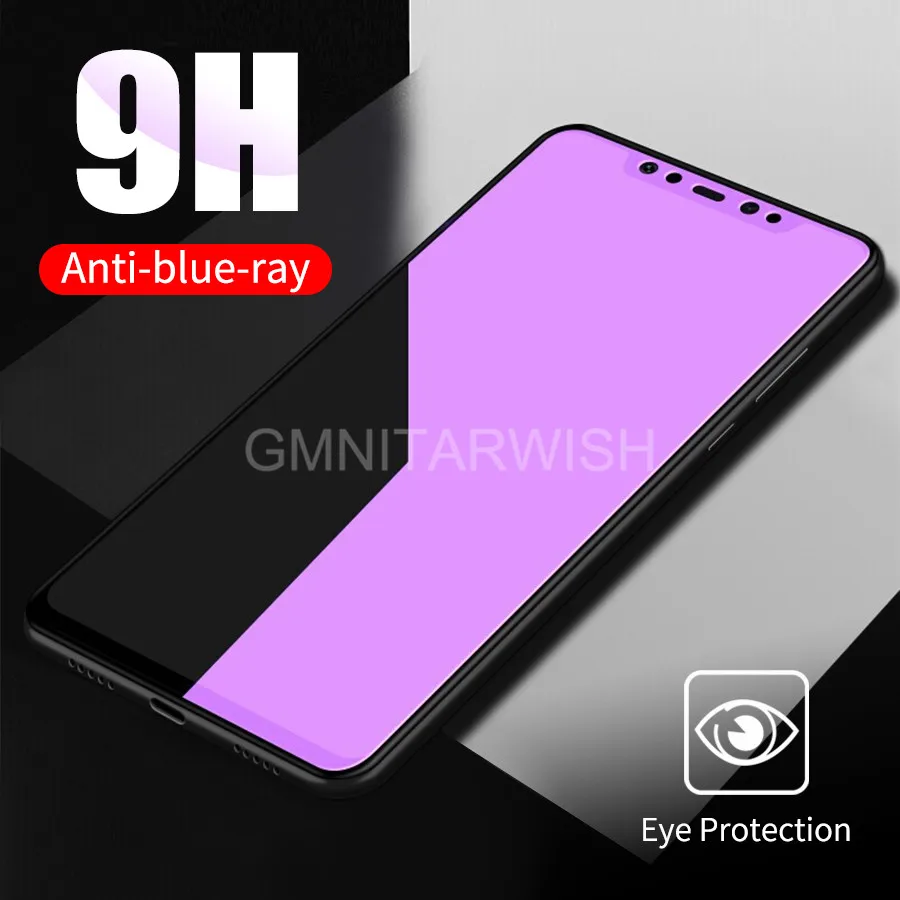 Для Xiaomi Mi 9T K20 Pro 9 8 SE A2 Lite A3 CC9 CC9E макс 3 Pocophone F1 анти-УФ синий светильник пленка закаленное Стекло Экран протектор