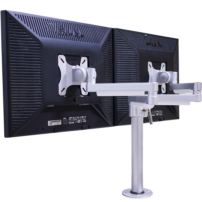 Двойной держатель монитора настольный для 14-32 дюйма подходит программирования