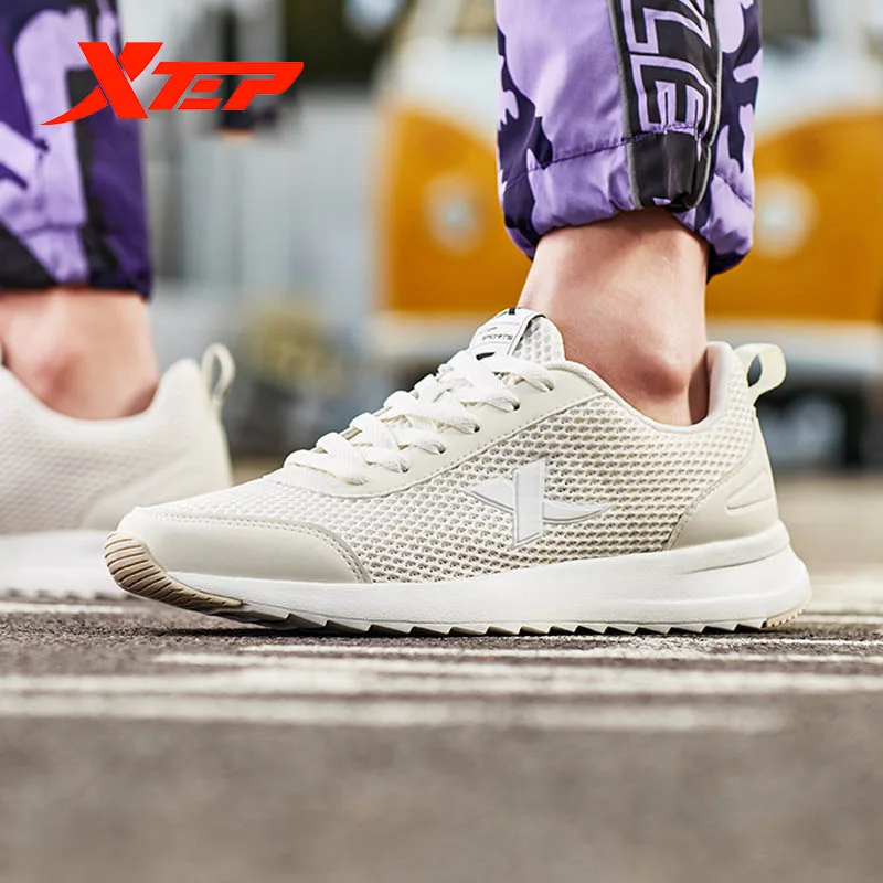 XTEP Мужская беговая Обувь атлетические летние сетчатые дышащие Спортивные