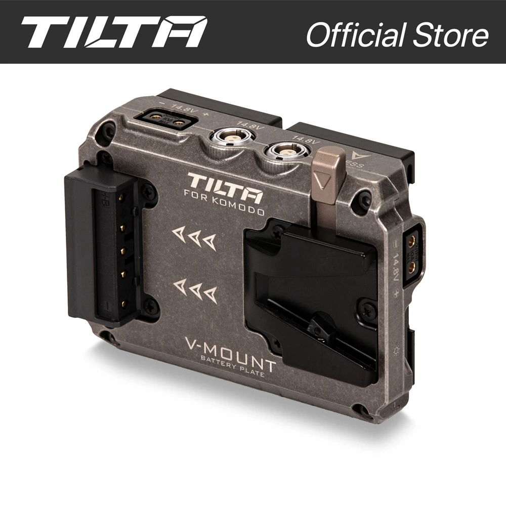 TILTA TA-T08-BPV двойной Canon BP к V Mount Adapter Battery Plate для RED Komodo Gold | Электроника