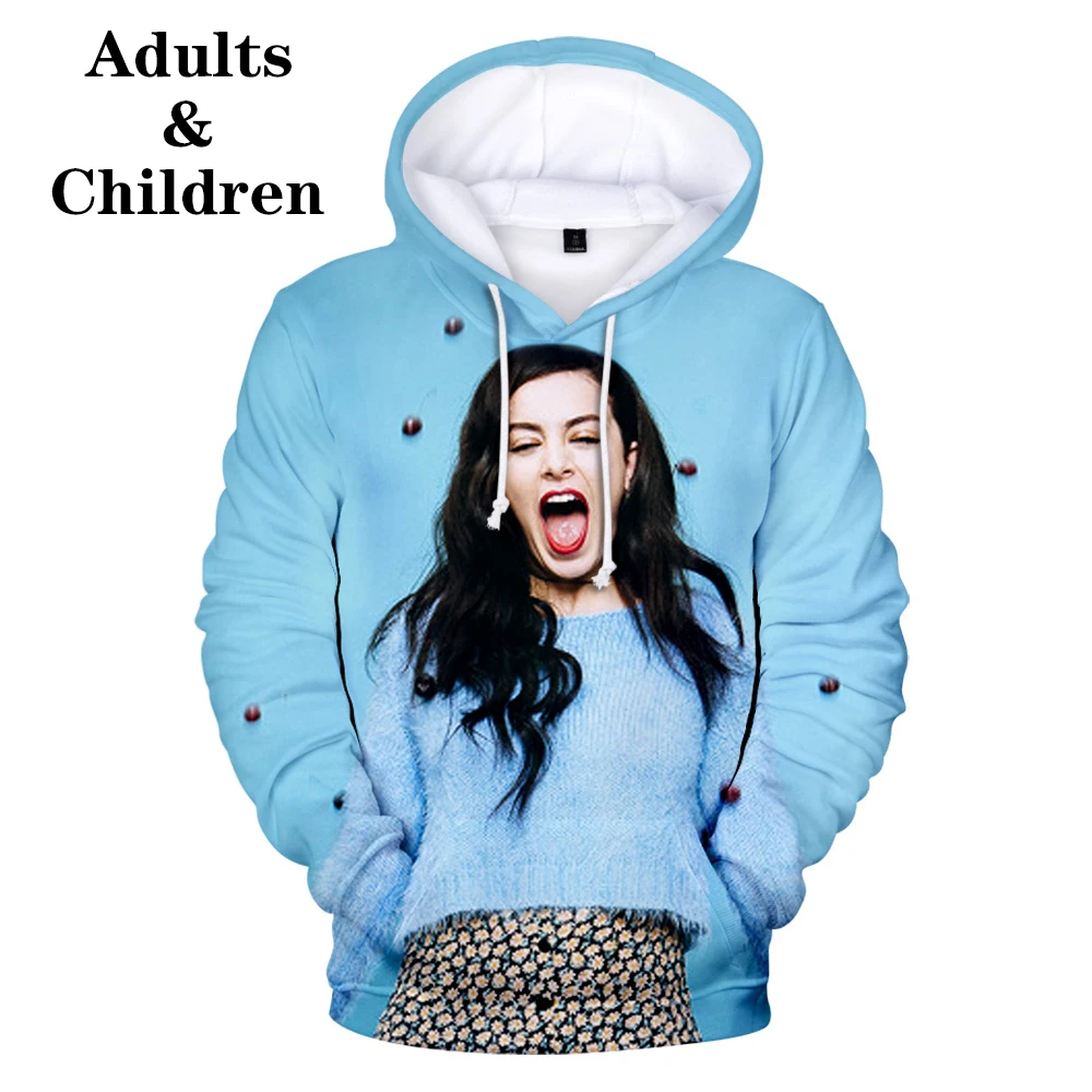 

Модные крутые толстовки Charli XCX, мужская и женская одежда, Свитшот Charli XCX для мальчиков и девочек, осенне-зимняя толстовка с 3D капюшоном, больш...