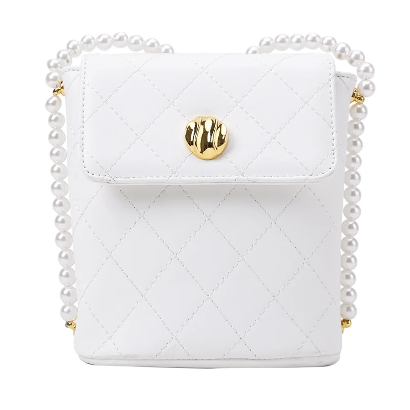 

[BXX] Simple Solid Color PU Leather Crossbody Bucket Bags For Women 2021 Summer Branded Shoulder Bag Trending Luxury Bag HU351