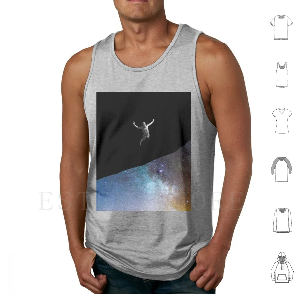 

Смелость исследуть черные майки жилет хлопок смелость Исследуйте черной Вселенной