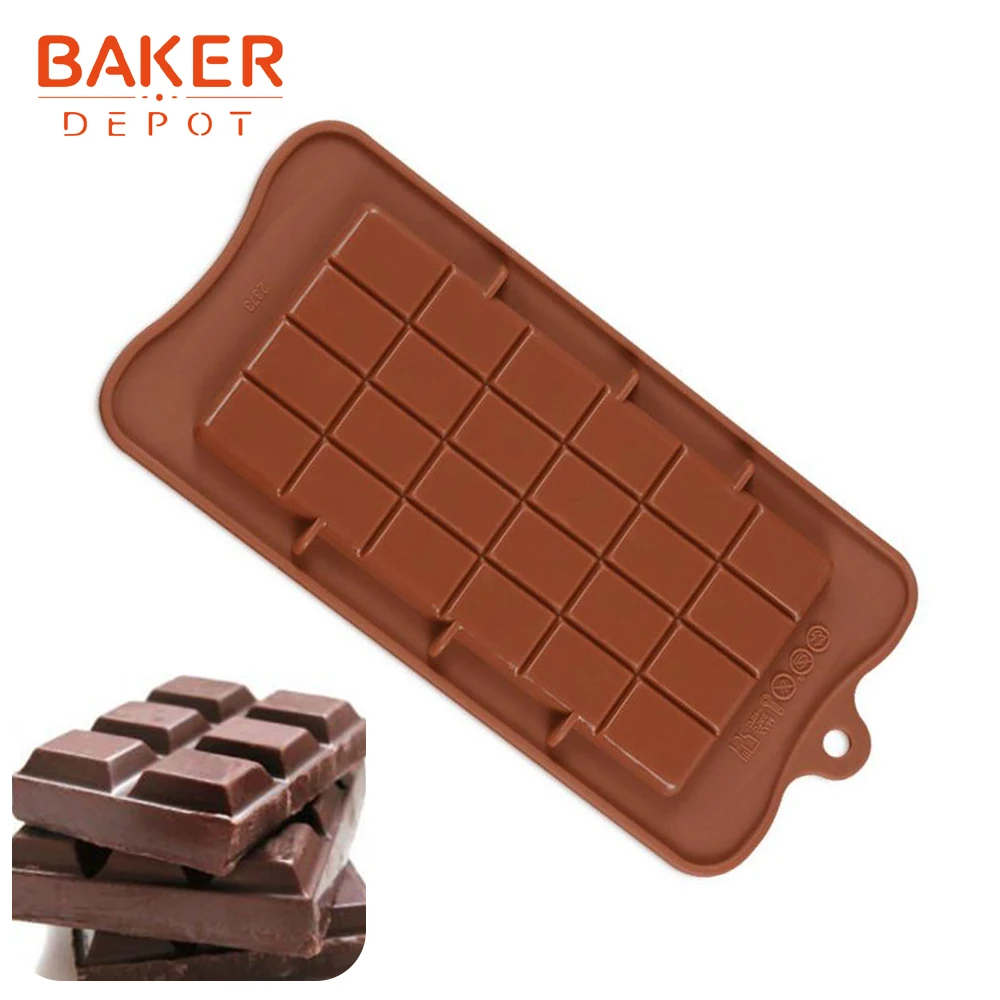 Силиконовая форма для шоколадных тарелок конфеты шоколадные кусочки вафельное