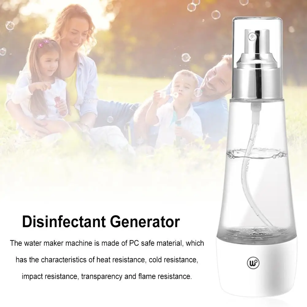 

Hypochlorous Acid Disinfection Water Manufacturing Generator Portable Cleaning And Disinfection Household USB Sterilization Tool