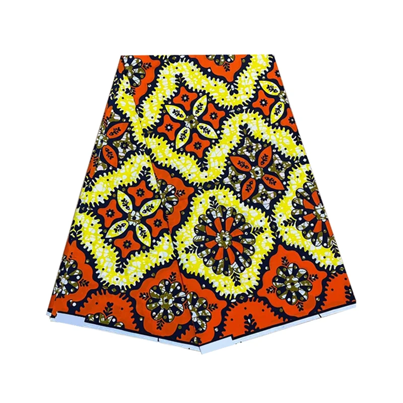 

By The Yards African Style Wax Printed Fabric Cotton Veritable Best Quality Ankara Wedding Dress Material For Sewing S-P 3-55