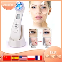facial massager skin tightening machine 5 color light strengthening elasticity modifying wrinkles professional care anti aging