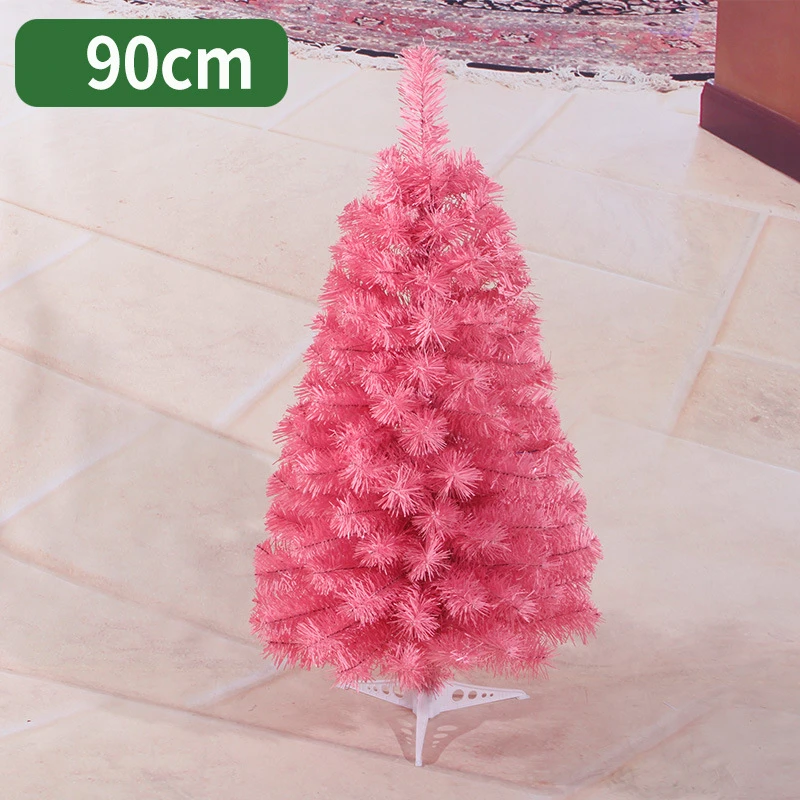 Рождественская елка 90 см фиолетовая розовая золотая Искусственная для дома