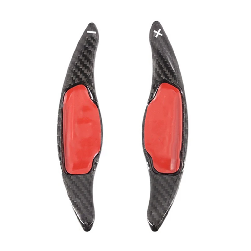 

Carbon Fiber Car Steering Wheel Paddle Shifter Cover Sticker for KIA Stinger 2017 2018 2019